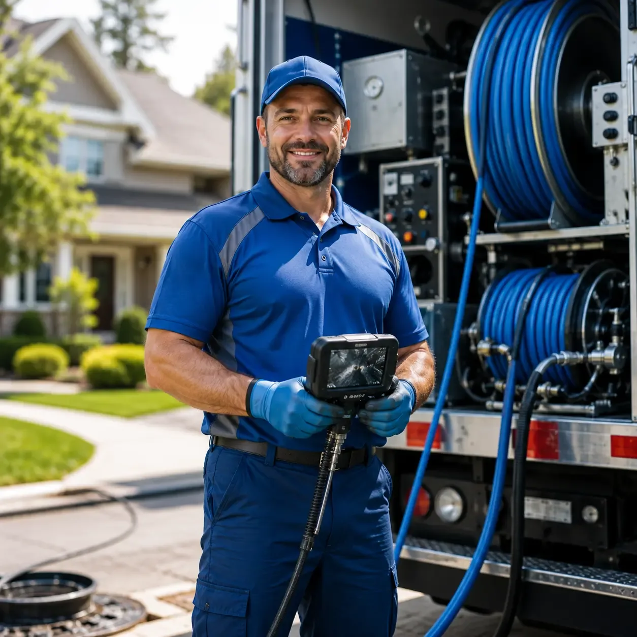 Local outdoor drain cleaning specialists in Omena, MI